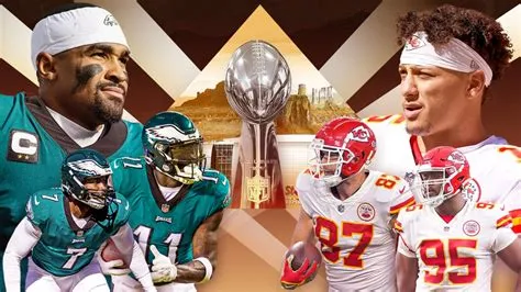 Le Super Bowl LVII: Un affrontement mémorable entre les Eagles de Philadelphie et les Chiefs de Kansas City